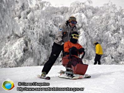 Foto Esquí adaptado (Cerro Chapelco)