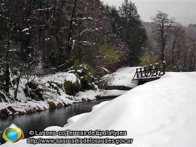 Foto Camino invernal (Lahuen-co,Termas de Epulafquen)