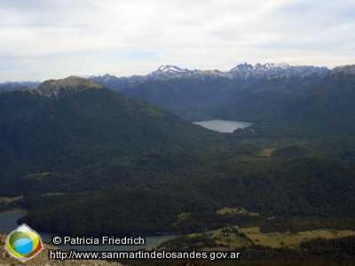 Foto Vistas de los lagos Nonthué y Queni (Patricia Friedrich)