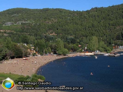 Foto Costanera lago Lácar (Santiago Gaudio)