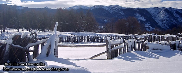 Foto Campo nevado (Guillermo Hermosilla)