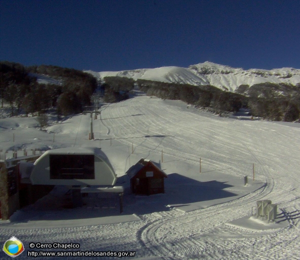 Foto Web Cam Chapelco al inicio de temporada (Cerro Chapelco)