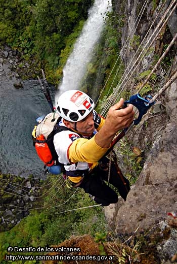 Foto Ascensión con jumar (Desafío de los volcanes)