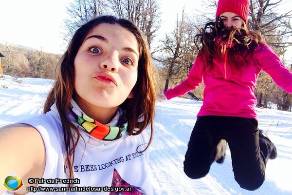 Foto Disfrutando en la nieve (Patricia Friedrich)