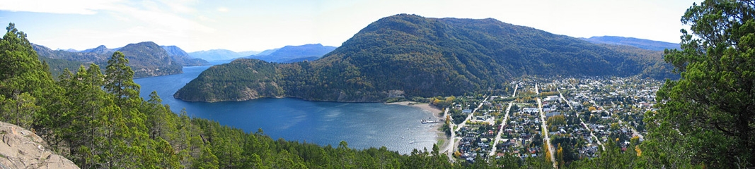 Panorámica 180º Desde el mirador Arrayán (Guillermo Tosi)