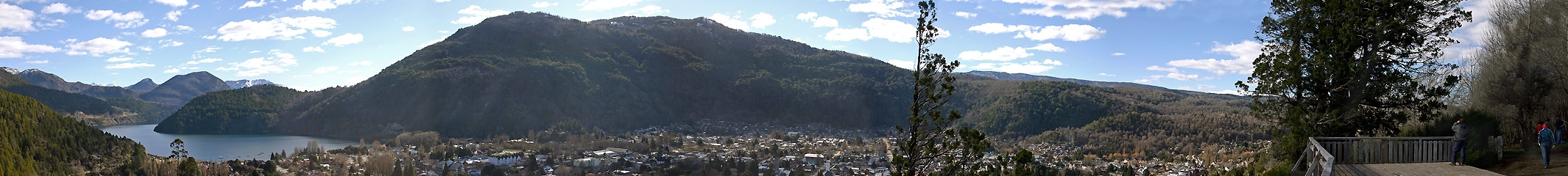 Panorámica 180º Vista del Pueblo (Santiago Gaudio)