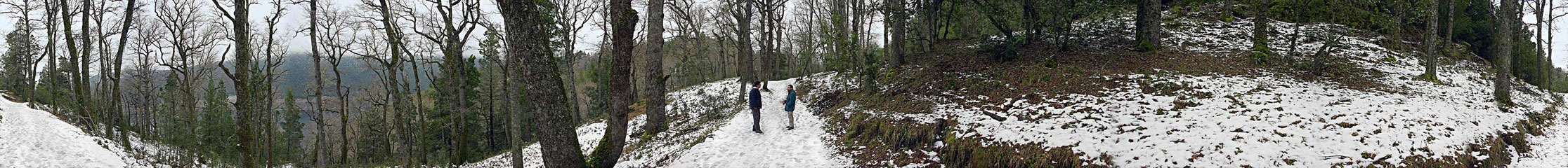 Panorámica 360º Senderos invernales (Santiago Gaudio)