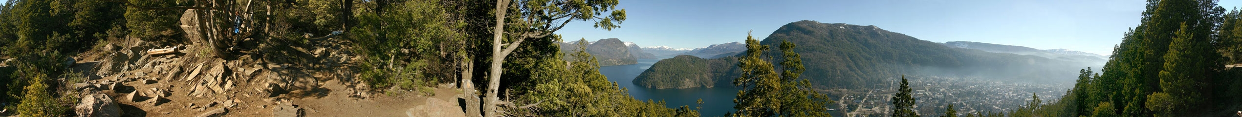 Panorámica 360º Lago Lácar (Santiago Gaudio)