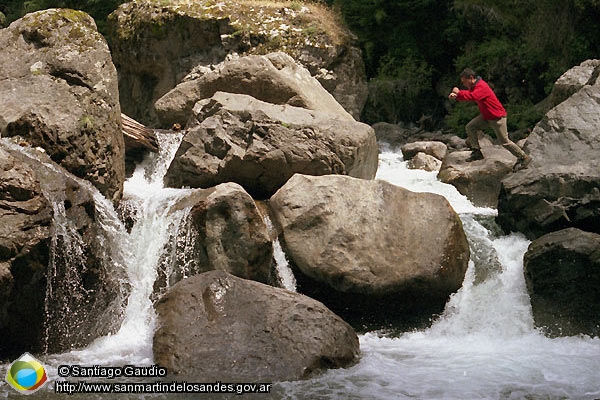 Foto Trekking en arroyo Grande (Santiago Gaudio)