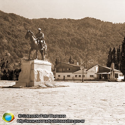 Foto Plaza San Martín (Colección Foto Thumann)