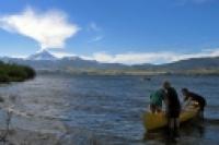 Foto Canotaje en el lago Huechulafquen (Santiago Gaudio)