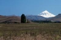 Foto Volcán Lanín desde Junín de los Andes (Santiago Gaudio)